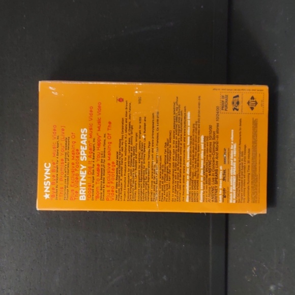 NEW WITH ORIGINAL SEAL WRAP MCDONALD'S NSYNC AND BRITNEY SPEARS VHS - Picture 6 of 6